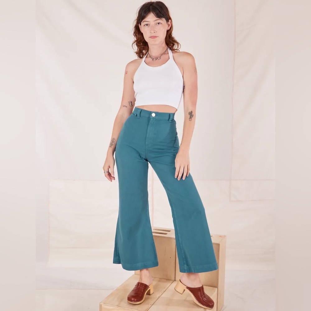 Big Bud Press Bell Bottoms in Marine Blue